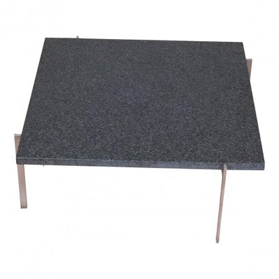 PK-61 Coffee Table in Black Granite by Poul Kjærholm for Fritz Hansen, 2000s-MTD-1400250