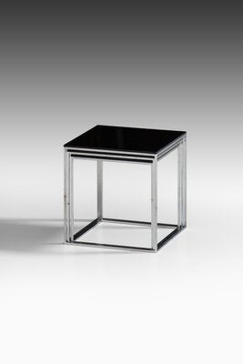 PK-71 Nesting Tables by Poul Kjærholm for E. Kold Christensen, 1957, Set of 3-SC-587054