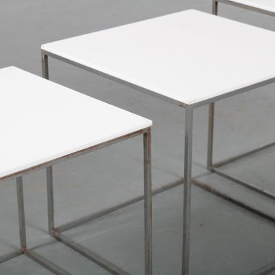 PK 71 Nesting Tables by Poul Kjærholm for E. Kold Christensen, 1960s, Set of 3-GG-567700