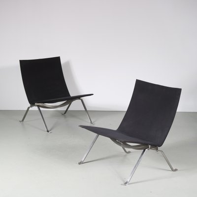 Pk22 Chairs by Poul Kjaerholm for Fritz Hansen, Denmark, 2010, Set of 2-GG-1748904