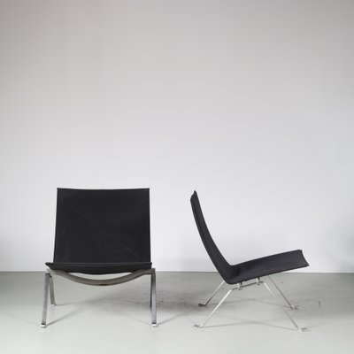 Pk22 Chairs by Poul Kjaerholm for Fritz Hansen, Denmark, 2010, Set of 2-GG-1748904