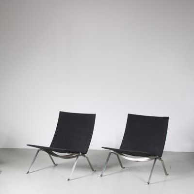 Pk22 Chairs by Poul Kjaerholm for Fritz Hansen, Denmark, 2010, Set of 2-GG-1748904