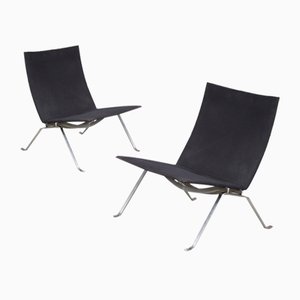 Pk22 Chairs by Poul Kjaerholm for Fritz Hansen, Denmark, 2010, Set of 2-GG-1748904