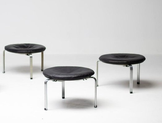 PK33 Stool by Poul Kjærholm for E. Kold Christensen, 1950s-WN-1409910