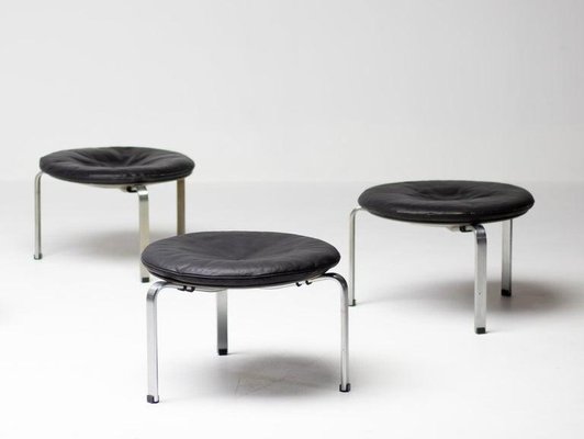 PK33 Stool by Poul Kjærholm for E. Kold Christensen, 1950s-WN-1409910