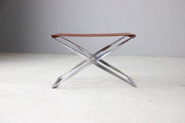 Pk91 Folding Stool by Poul Kjærholm for E. Kold Christensen, 1961-DXL-1735711