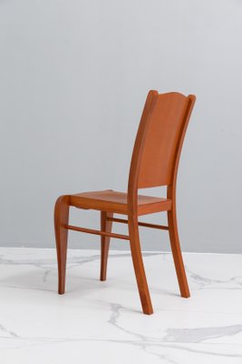 Placide of Wood Chairs by Philippe Starck for Driade, 1989, Set of 6-KQX-1722701