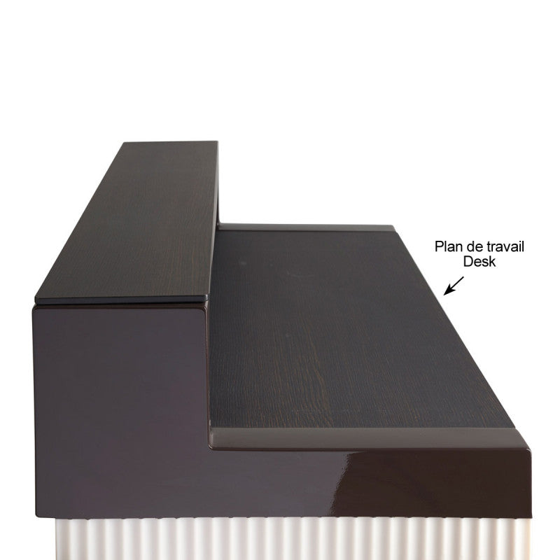 Accessories for bar counter Cordiale by Slide #Desk / Wenge matched profile