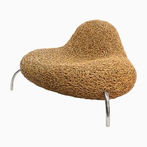 Planet 2001 Rattan Lounge Chair, 2000s-TJQ-1284397