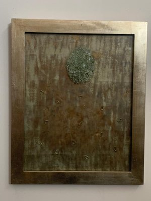 Planet, Patinated Wood & Glass-IJR-1248940