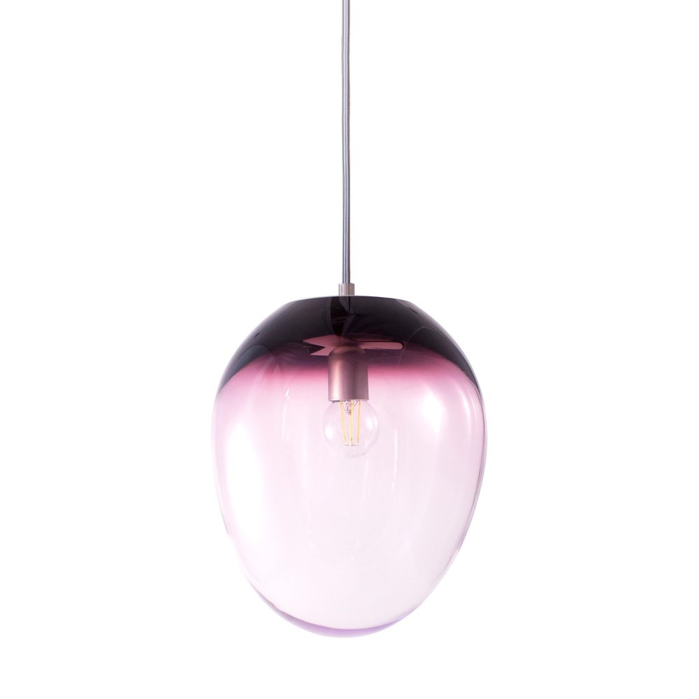 Planetoide Astrea Purple Iridescent Pendant by Eloa