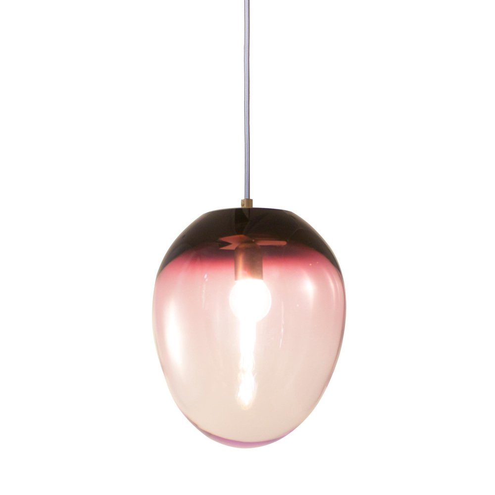 Planetoide Astrea Purple Iridescent Pendant by Eloa