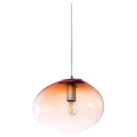 Planetoide Centaure Coral Pendant by ELOA