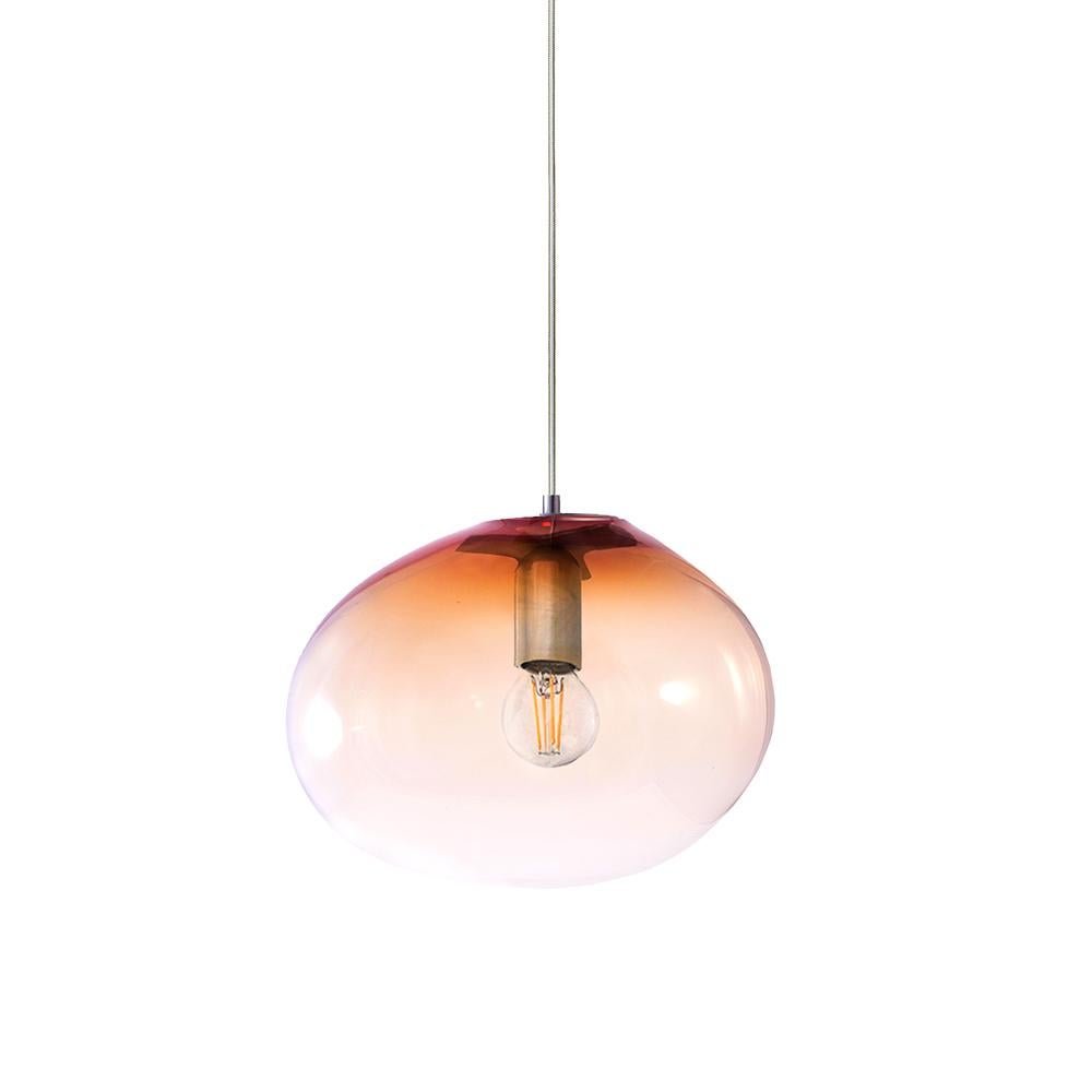 Planetoide Centaure Coral Pendant by ELOA