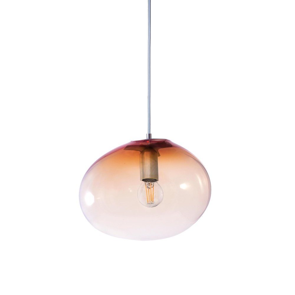 Planetoide Centaure Coral Pendant by ELOA