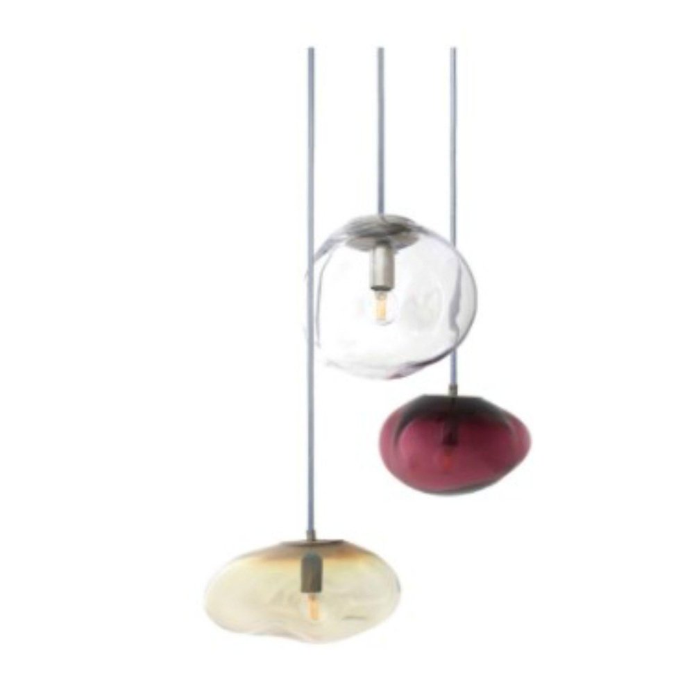 Planetoide Erosi Brilliant Ruby Pendant by Eloa