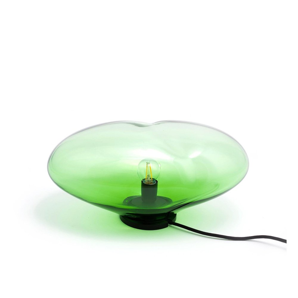 Planetoide Green Iridescent Pendant by Eloa