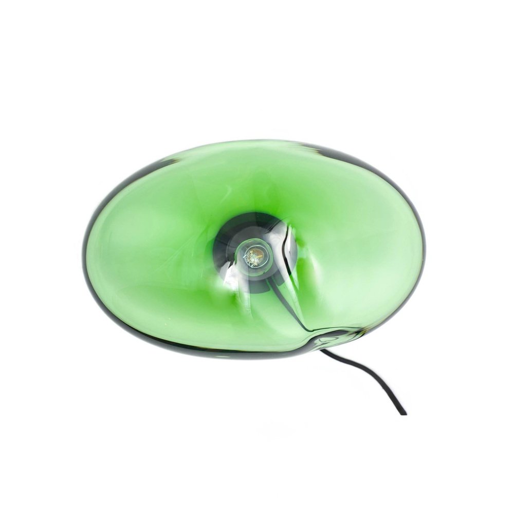 Planetoide Green Iridescent Pendants by Eloa, Set of 2