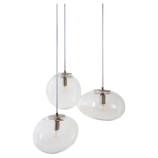 Planetoide Juno Crystal Pendants by Eloa, Set of 3