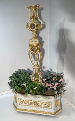 Planter in Gilt and Carved Wood-TYI-1746852