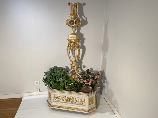 Planter in Gilt and Carved Wood-TYI-1746852