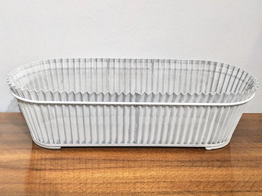 Planter in White Perforated Sheet Metal by Mathieu Matégot-DLN-1454826