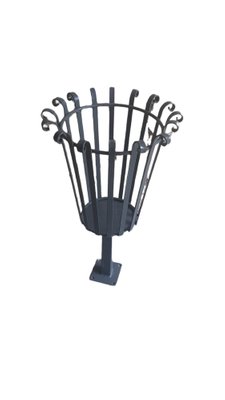 Planters in Iron, Set of 2-TCS-1264225