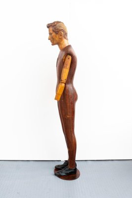 Plaster and Wood Mannequin, 1950s-CGZ-1789635