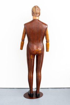 Plaster and Wood Mannequin, 1950s-CGZ-1789635