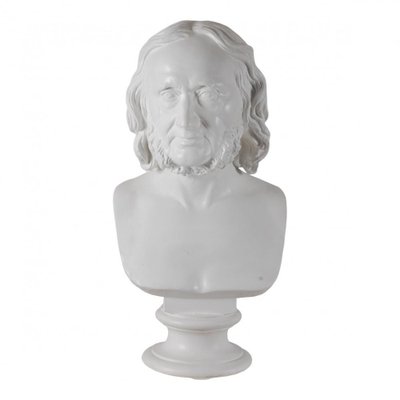 Plaster Bust from B S Ingemann, 1950s-MTD-1400072