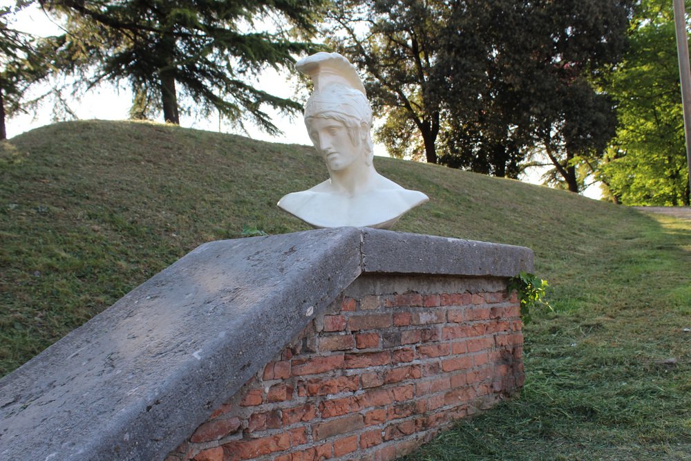 Plaster Bust of Achilles, Italy, 1950s