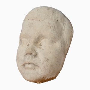 Plaster Mask of Child's Face, France, 1924-AIU-1780588