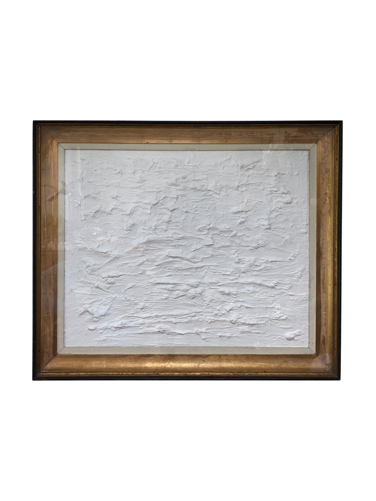 Plaster on Linen Artwork, 1980s