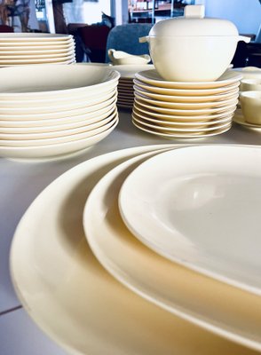 Plastic Dinner Service for 9, France, 1960s, Set of 72-HDF-1716240