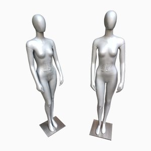 Plastic Fiber Mannequins with Head and Arms by Gaetano Pesce for MD Studio, 1990s, Set of 2-OHK-1738866