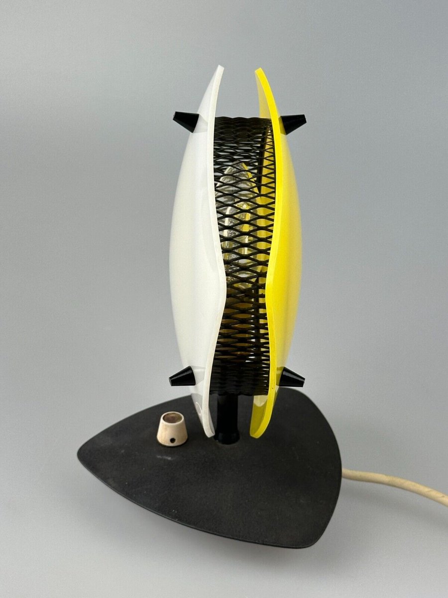 Plastic & Metal Table Lamp from Tele Ambiance, France, 1970s