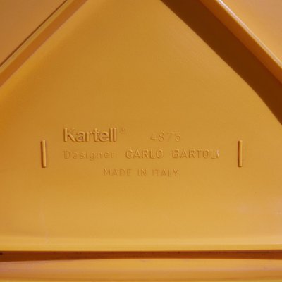 Plastic Model 4875 Chair by Carlo Bartoli for Kartell, 1970s-CI-1813039