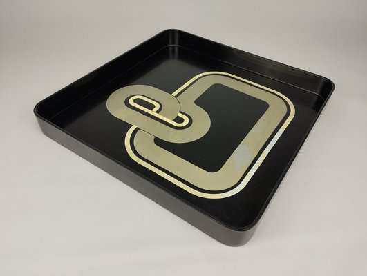 Plastic Tray with Pop Art Decor, 1970s-SFQ-1803162