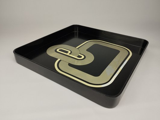 Plastic Tray with Pop Art Decor, 1970s-SFQ-1803162