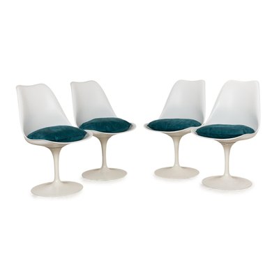 Plastic Tulip Chairs by Eero Saarinen for Knoll, 1961, Set of 4-RQW-2016700