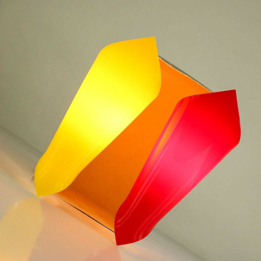 Plastic Wall or Corner Lights by Hanns Hoffmann Lederer for HL Leuchten, 1950s, Set of 2