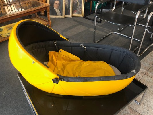 Plastic Yellow Bassinet, 1970s-AVC-726029