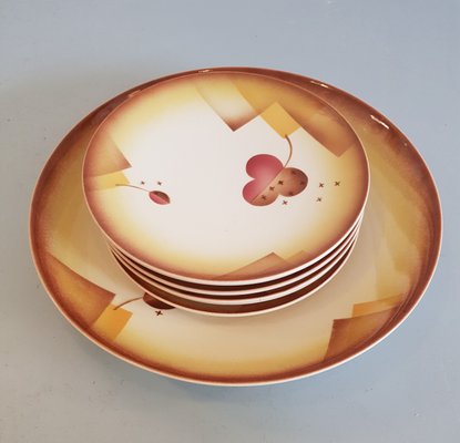 Plate Decor from Villeroy & Boch, 1930s, Set of 7-UNO-992662