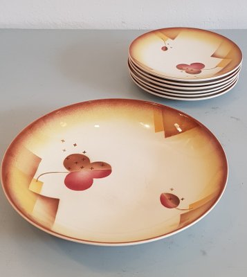 Plate Decor from Villeroy & Boch, 1930s, Set of 7-UNO-992662