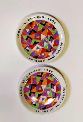 Plates by Missoni Ottavio, 1991, Set of 2-EI-810069