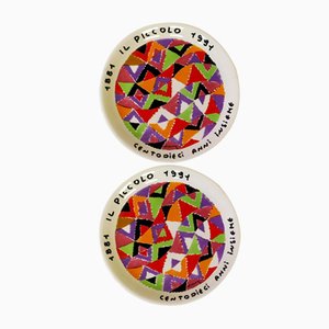 Plates by Missoni Ottavio, 1991, Set of 2-EI-810069