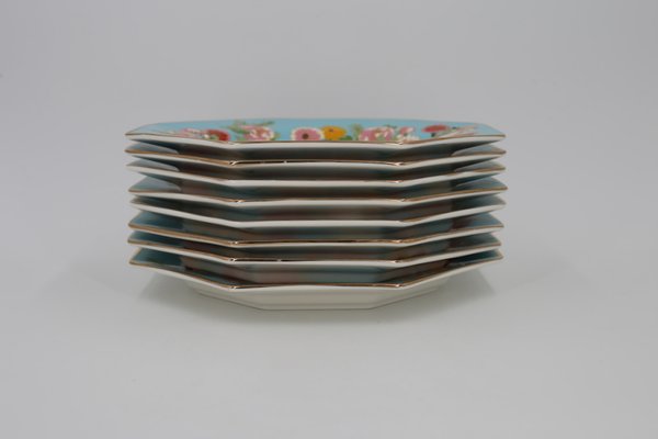 Plates by Wendi Morrison, 2010s, Set of 8-EIA-1821031