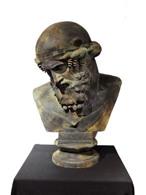 Plato, The Reflection Sculpture, Bronze-GKV-1336625