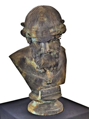 Plato, The Reflection Sculpture, Bronze-GKV-1336625