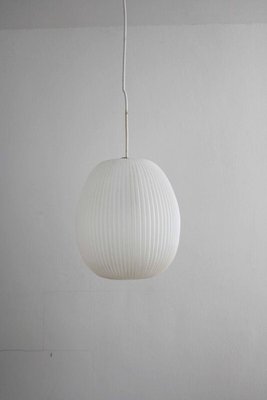 Pleated Cocoon Pendant Lamp by Aloys Gangkofner for Erco, 1960s-FJP-1720292